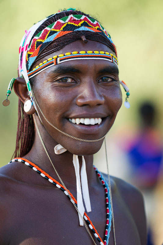 84a. Samburu warrior   Kenya